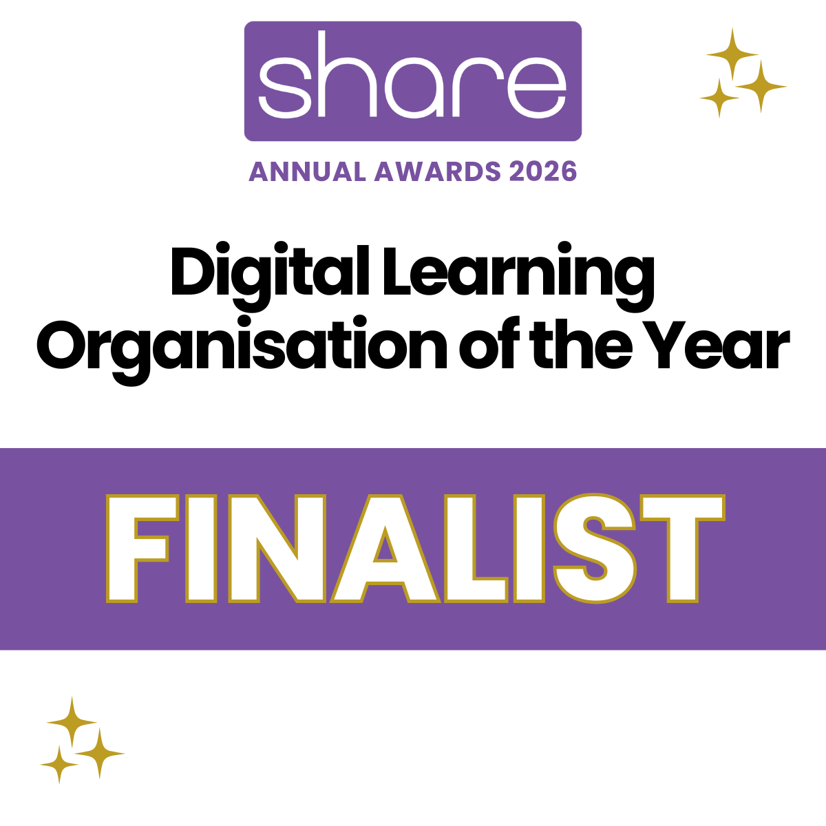 Digital Learning Organisation of the Year - Finalist Graphic